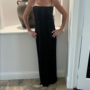 Laundry Black Slip Maxi Dress